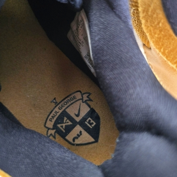 Nike Men's PG 5 Wheat Metallic Gold-Grain 9.5 - Picture 13 of 15